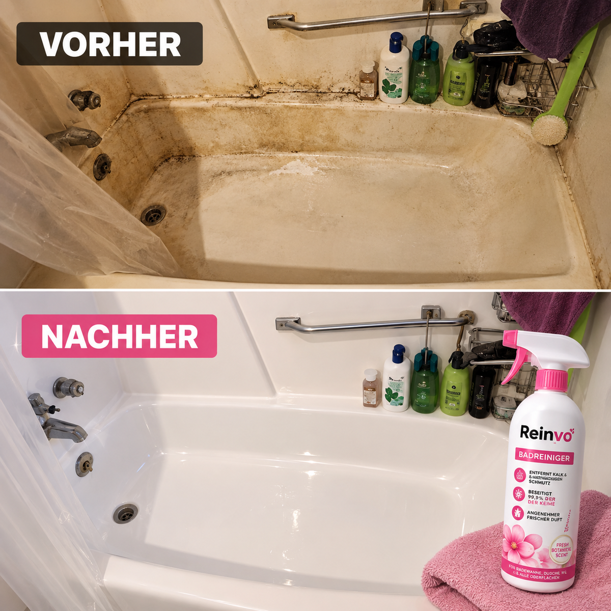 Mehrzweck-Badezimmerreiniger-Spray